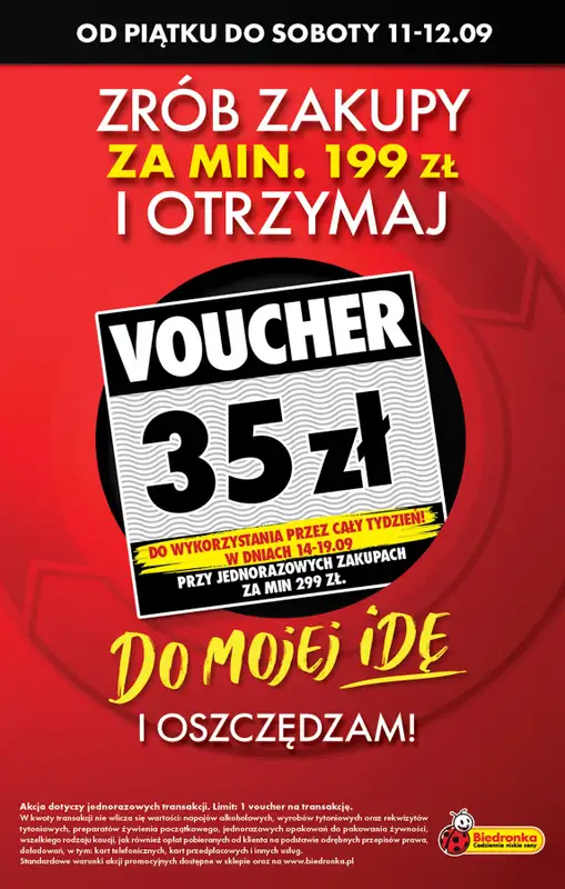 Biedronka - gazetka promocyjna Od czwartku, Z ladą tradycyjną od czwartku 10.09 do środy 16.09 - strona 11
