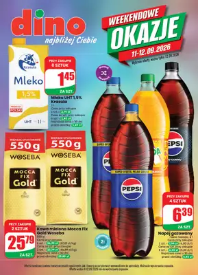 Dino - gazetka promocyjna Weekendowe okazje od piątku 11.09 do soboty 12.09