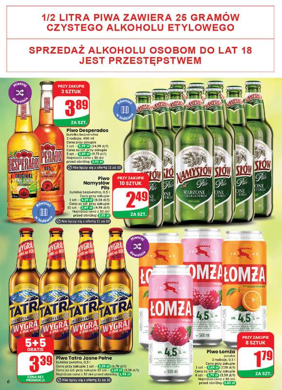 Dino - gazetka promocyjna Weekendowe okazje od piątku 11.09 do soboty 12.09 - strona 6