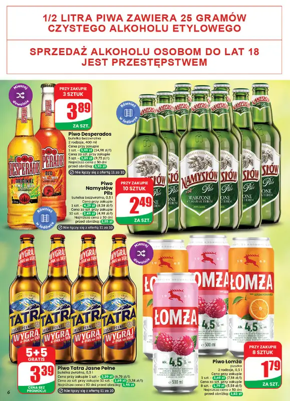 Dino - gazetka promocyjna Weekendowe okazje od piątku 11.09 do soboty 12.09 - strona 6