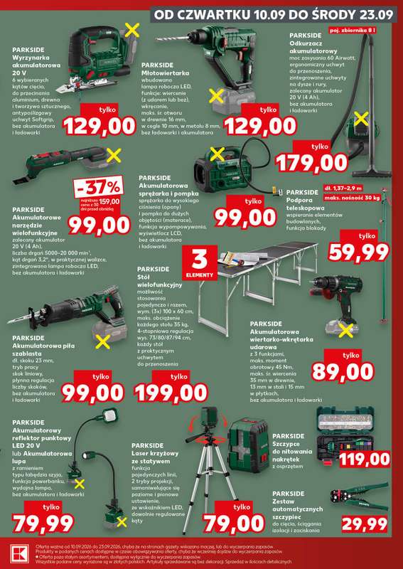 Kaufland - gazetka promocyjna Mocny Start od poniedziałku 14.09 do środy 16.09 - strona 25