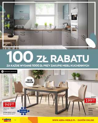 Abra Meble - gazetka promocyjna Gazetka od piątku 11.09 do środy 30.09 - strona 34