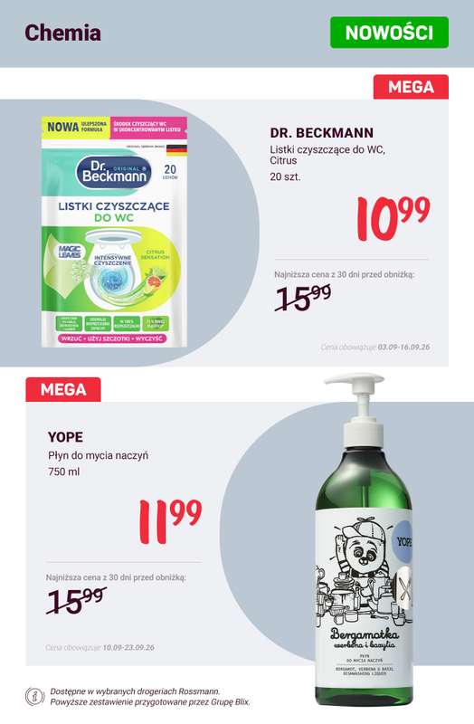 Rossmann - gazetka promocyjna Nowości w Rossmannie! od soboty 12.09 do środy 16.09 - strona 9