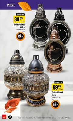 POLOmarket - gazetka promocyjna Katalog znicze od piątku 11.09 do czwartku 05.11 - strona 2