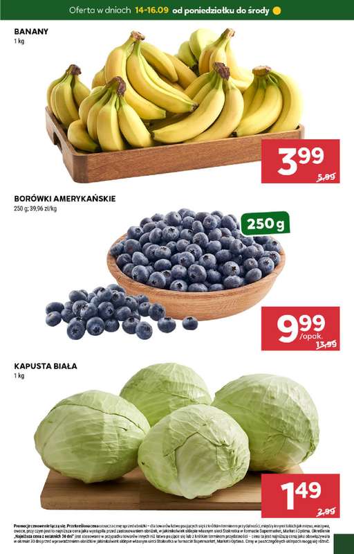 Stokrotka - gazetka promocyjna Hity na start od poniedziałku 14.09 do środy 16.09 - strona 3
