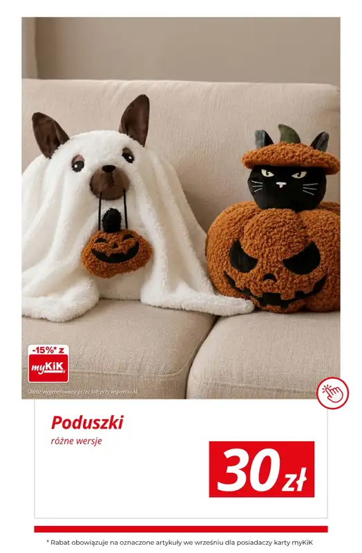 KiK - gazetka promocyjna Dom gotowy na jesień z KiK od wtorku 15.09 do niedzieli 20.09 - strona 9