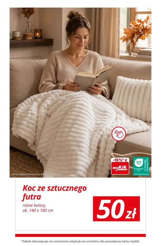 KiK - gazetka promocyjna Dom gotowy na jesień z KiK od wtorku 15.09 do niedzieli 20.09 - strona 5