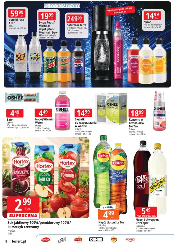 Leclerc - gazetka promocyjna Niskie ceny od piątku 11.09 do soboty 19.09 - strona 8