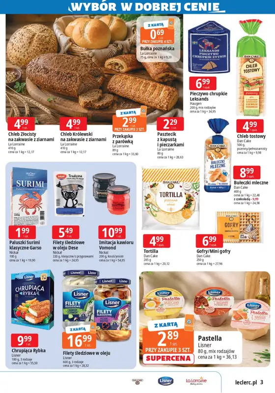 Leclerc - gazetka promocyjna Niskie ceny od piątku 11.09 do soboty 19.09 - strona 3