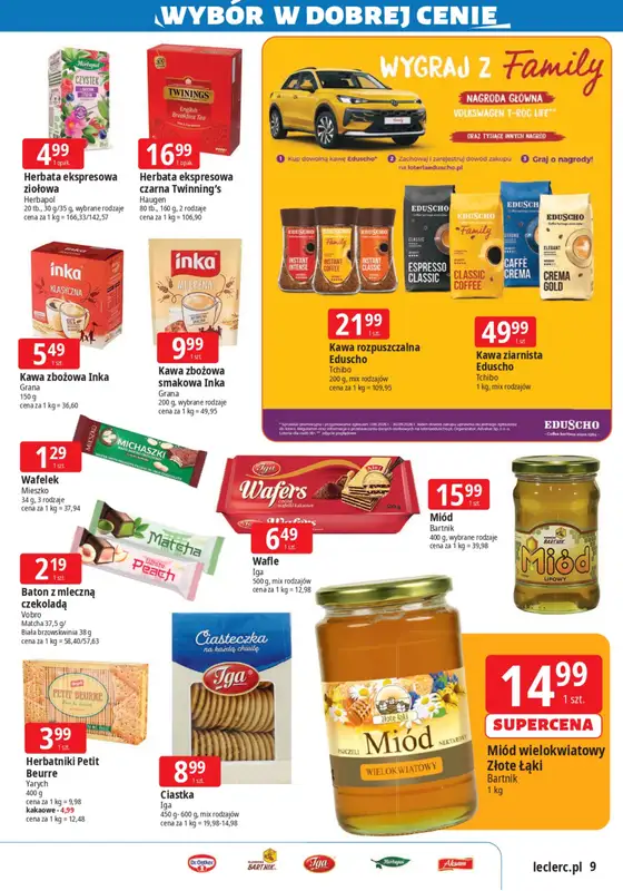 Leclerc - gazetka promocyjna Niskie ceny od piątku 11.09 do soboty 19.09 - strona 9
