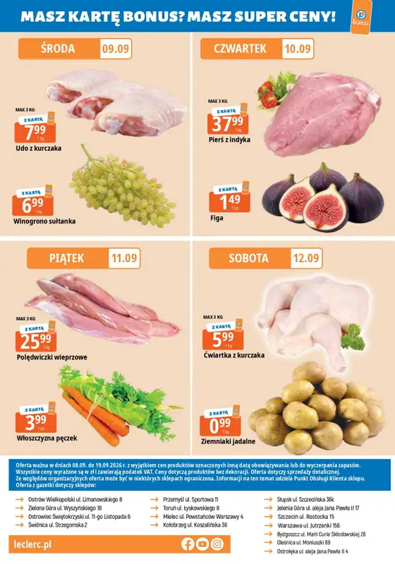 Leclerc - gazetka promocyjna Niskie ceny od piątku 11.09 do soboty 19.09 - strona 16