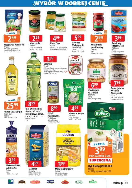 Leclerc - gazetka promocyjna Niskie ceny od piątku 11.09 do soboty 19.09 - strona 11