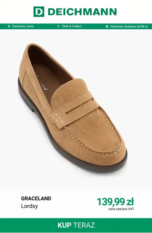 Deichmann - gazetka promocyjna Tylko online od niedzieli 13.09  - strona 7