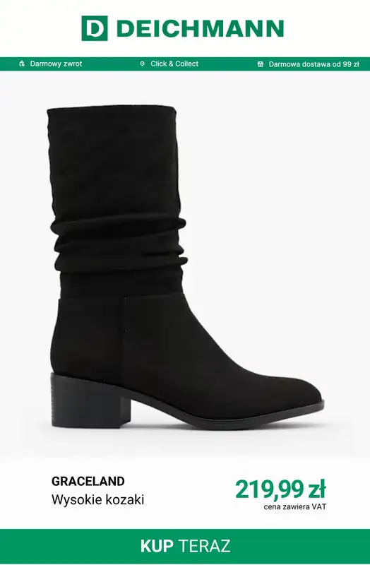 Deichmann - gazetka promocyjna Tylko online od niedzieli 13.09  - strona 9
