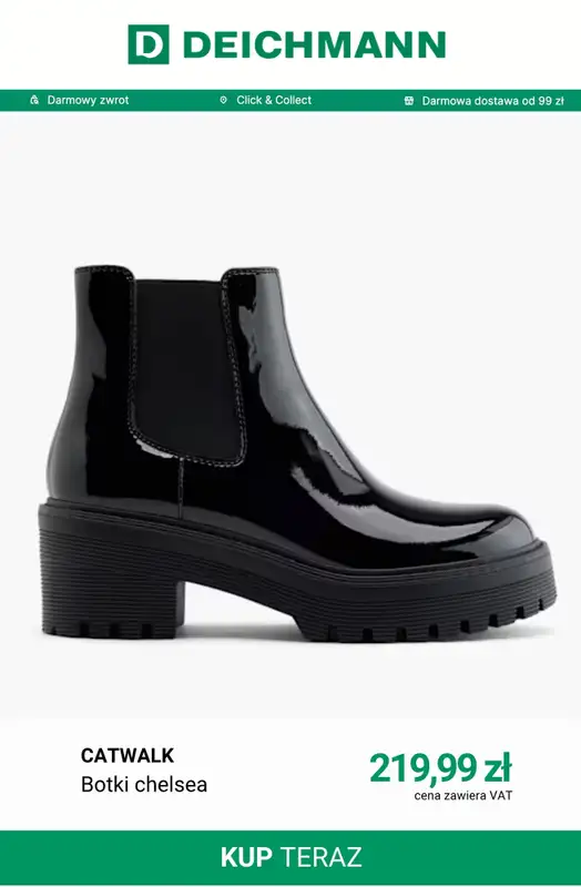 Deichmann - gazetka promocyjna Tylko online od niedzieli 13.09  - strona 2