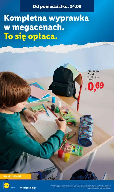 Lidl - gazetka promocyjna Kompletna Wyprawka W Megacenach od wtorku 14.07 do środy 30.09 - strona 56