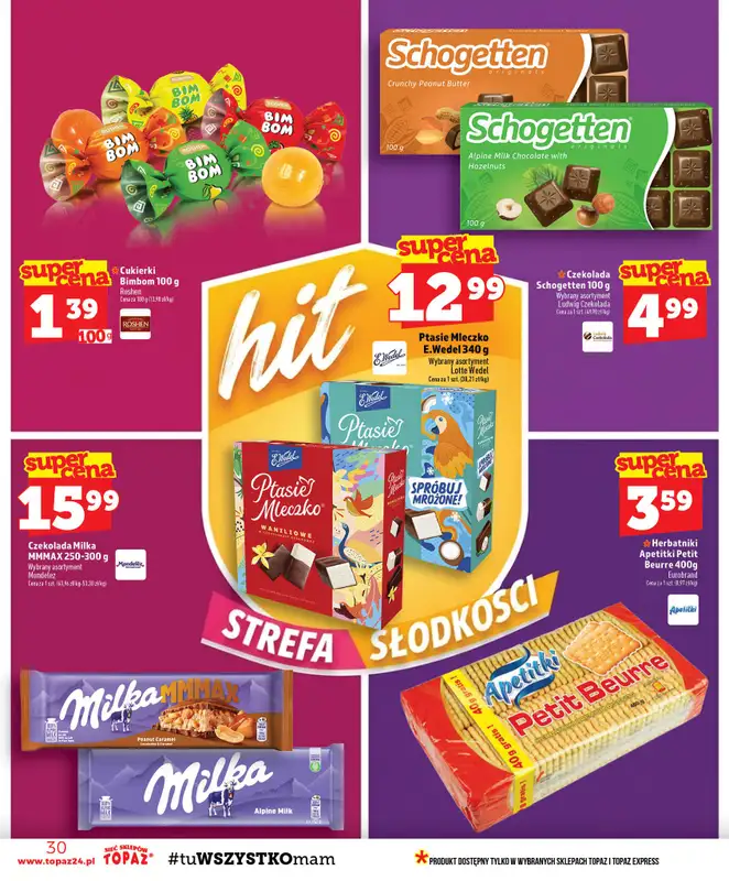 TOPAZ - gazetka promocyjna Gazetka od czwartku 17.09 do środy 23.09 - strona 30