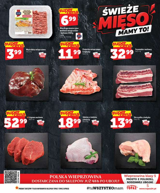 TOPAZ - gazetka promocyjna Gazetka od czwartku 17.09 do środy 23.09 - strona 5