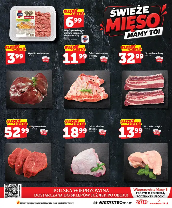 TOPAZ - gazetka promocyjna Gazetka od czwartku 17.09 do środy 23.09 - strona 5