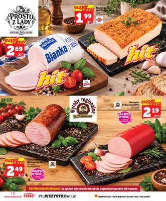TOPAZ - gazetka promocyjna Gazetka od czwartku 17.09 do środy 23.09 - strona 10