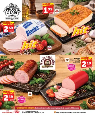 TOPAZ - gazetka promocyjna Gazetka od czwartku 17.09 do środy 23.09 - strona 10