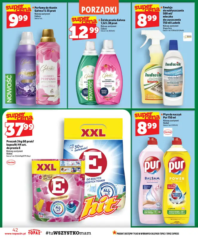 TOPAZ - gazetka promocyjna Gazetka od czwartku 17.09 do środy 23.09 - strona 42