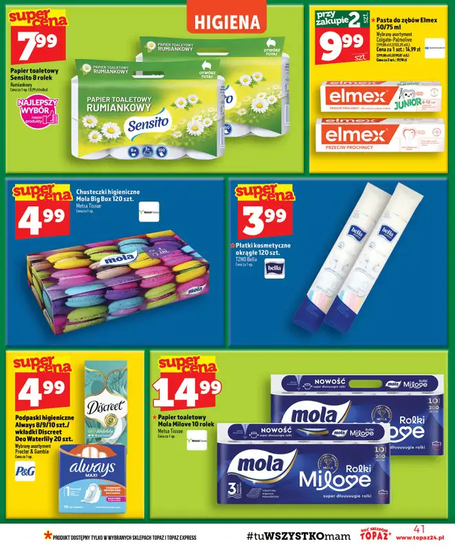 TOPAZ - gazetka promocyjna Gazetka od czwartku 17.09 do środy 23.09 - strona 41