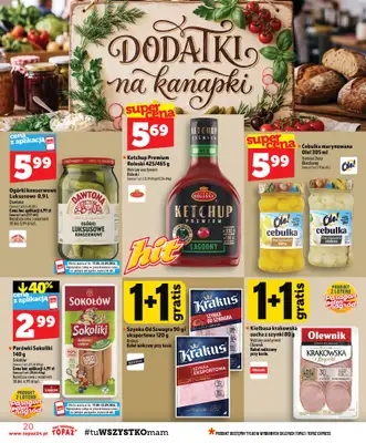 TOPAZ - gazetka promocyjna Gazetka od czwartku 17.09 do środy 23.09 - strona 20