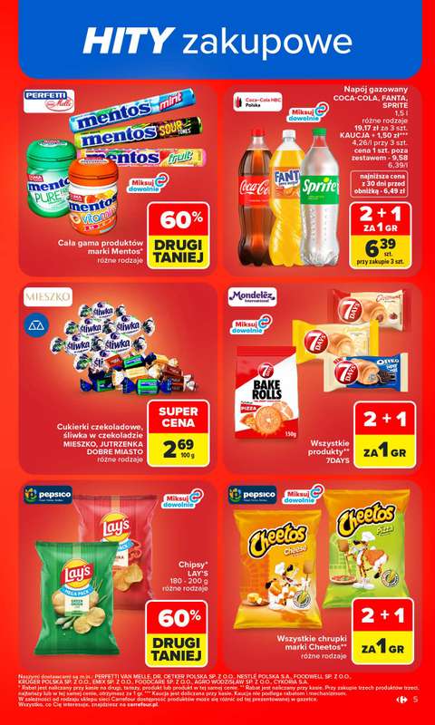 Carrefour - gazetka promocyjna Gazetka Carrefour od poniedziałku od poniedziałku 14.09 do soboty 19.09 - strona 7