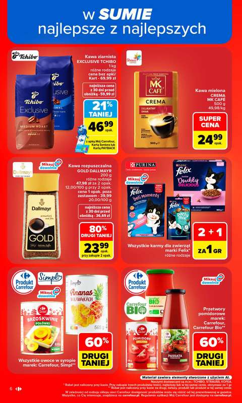 Carrefour Market - gazetka promocyjna Gazetka Carrefour Market od poniedziałku od poniedziałku 14.09 do soboty 19.09 - strona 8