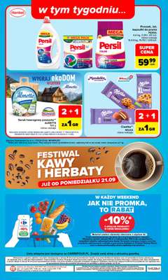 Carrefour Market - gazetka promocyjna Gazetka Carrefour Market od poniedziałku  do soboty 19.09 - strona 52