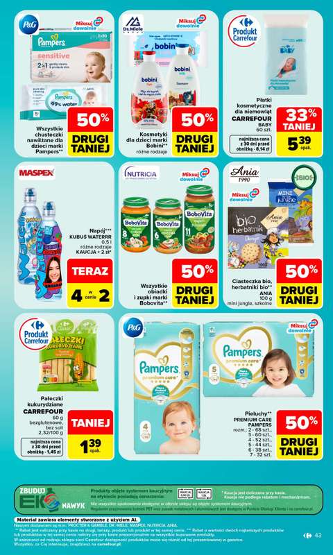 Carrefour Market - gazetka promocyjna Gazetka Carrefour Market od poniedziałku od poniedziałku 14.09 do soboty 19.09 - strona 45
