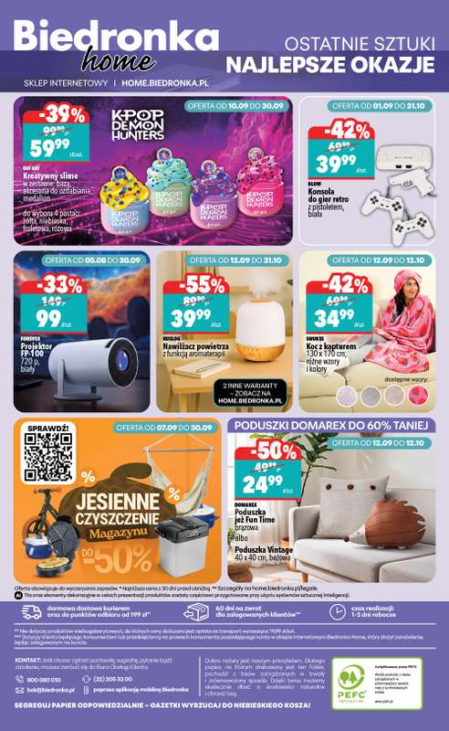Biedronka Home - gazetka promocyjna Najlepsze oferty od soboty 12.09 do niedzieli 15.11 - strona 6