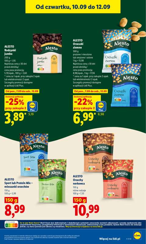 Lidl - gazetka promocyjna Oferta od czwartku od czwartku 10.09 do soboty 12.09 - strona 73