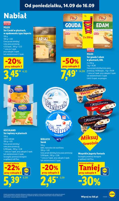 Lidl - gazetka promocyjna Oferta od poniedziałku od poniedziałku 14.09 do środy 16.09 - strona 41