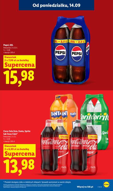 Lidl - gazetka promocyjna Oferta od poniedziałku od poniedziałku 14.09 do środy 16.09 - strona 17