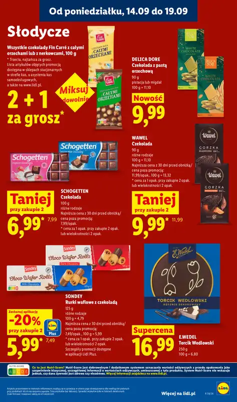 Lidl - gazetka promocyjna Oferta od poniedziałku od poniedziałku 14.09 do środy 16.09 - strona 55
