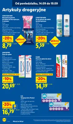 Lidl - gazetka promocyjna Oferta od poniedziałku od poniedziałku 14.09 do środy 16.09 - strona 74