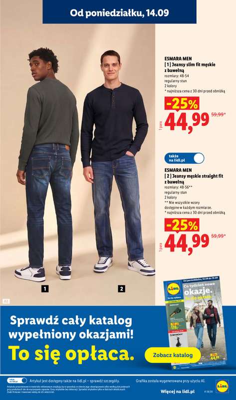 Lidl - gazetka promocyjna Oferta od poniedziałku od poniedziałku 14.09 do środy 16.09 - strona 25