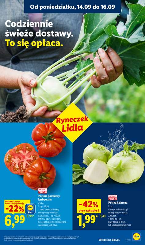 Lidl - gazetka promocyjna Oferta od poniedziałku od poniedziałku 14.09 do środy 16.09 - strona 29