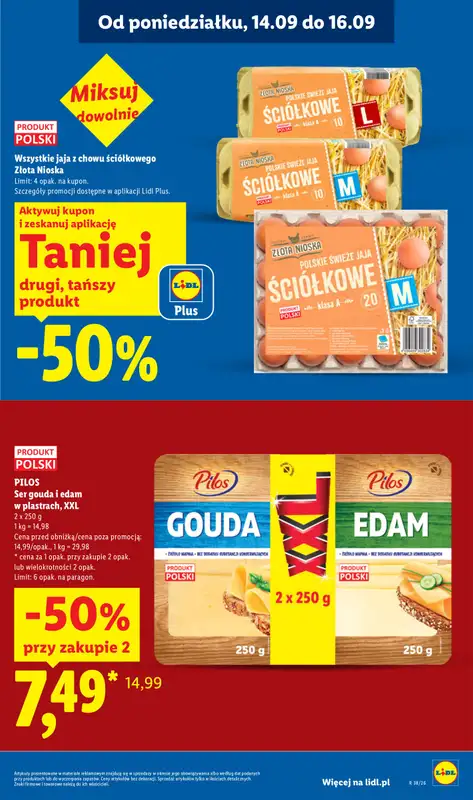 Lidl - gazetka promocyjna Oferta od poniedziałku od poniedziałku 14.09 do środy 16.09 - strona 5