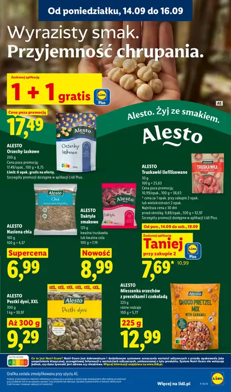 Lidl - gazetka promocyjna Oferta od poniedziałku od poniedziałku 14.09 do środy 16.09 - strona 65