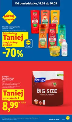 Lidl - gazetka promocyjna Oferta od poniedziałku od poniedziałku 14.09 do środy 16.09 - strona 19