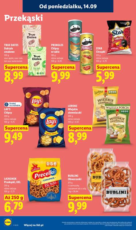 Lidl - gazetka promocyjna Oferta od poniedziałku od poniedziałku 14.09 do środy 16.09 - strona 64