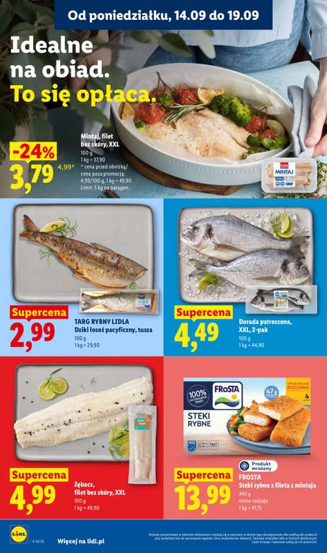 Lidl - gazetka promocyjna Oferta od poniedziałku od poniedziałku 14.09 do środy 16.09 - strona 44