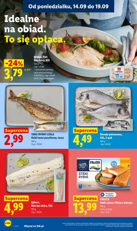 Lidl - gazetka promocyjna Oferta od poniedziałku od poniedziałku 14.09 do środy 16.09 - strona 44