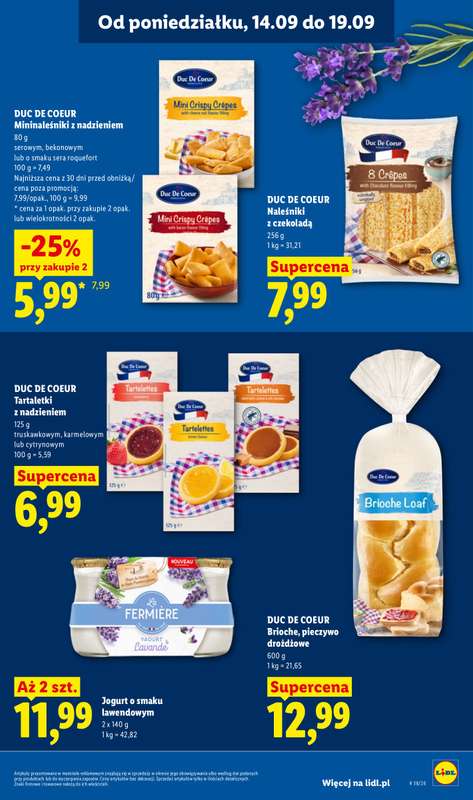 Lidl - gazetka promocyjna Oferta od poniedziałku od poniedziałku 14.09 do środy 16.09 - strona 51