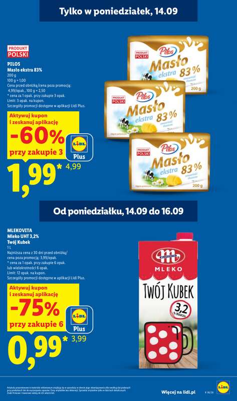Lidl - gazetka promocyjna Oferta od poniedziałku od poniedziałku 14.09 do środy 16.09 - strona 3