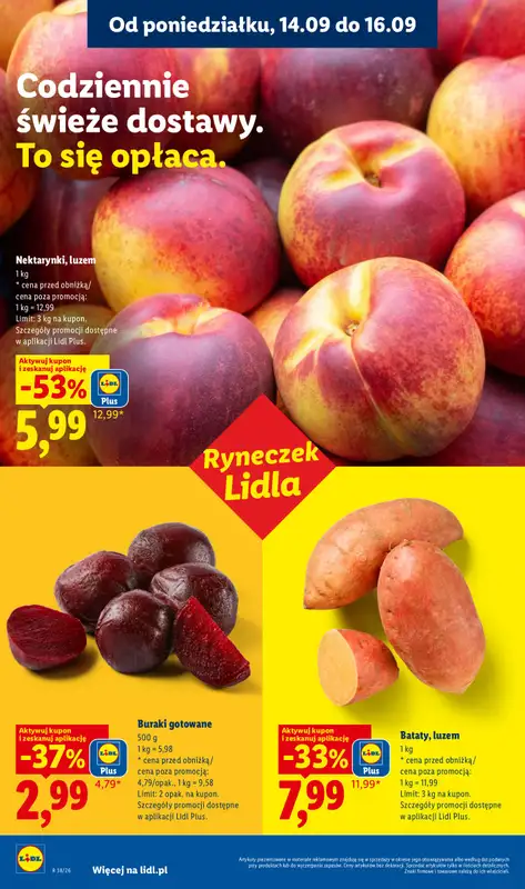 Lidl - gazetka promocyjna Oferta od poniedziałku od poniedziałku 14.09 do środy 16.09 - strona 30