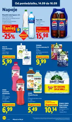 Lidl - gazetka promocyjna Oferta od poniedziałku od poniedziałku 14.09 do środy 16.09 - strona 58